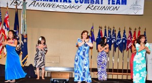 image of dancers during the Earl Finch hula