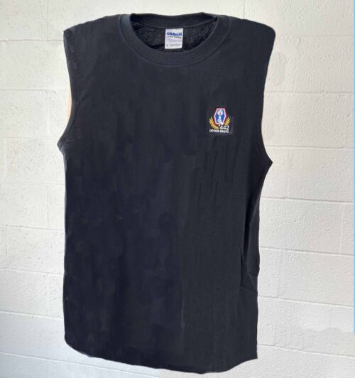 Men's Sleeveless Black T-shirt